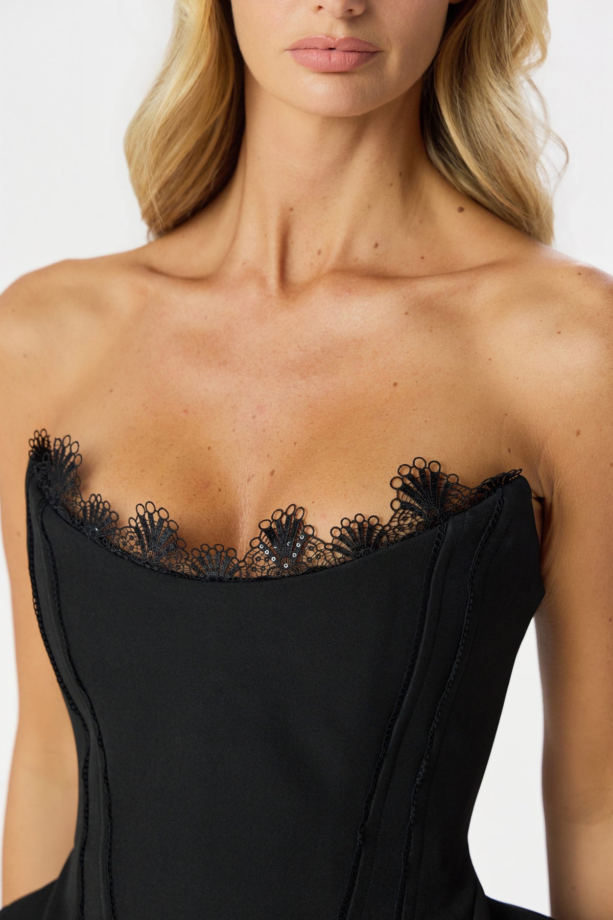 ANASTASIA Mini Dress in Black