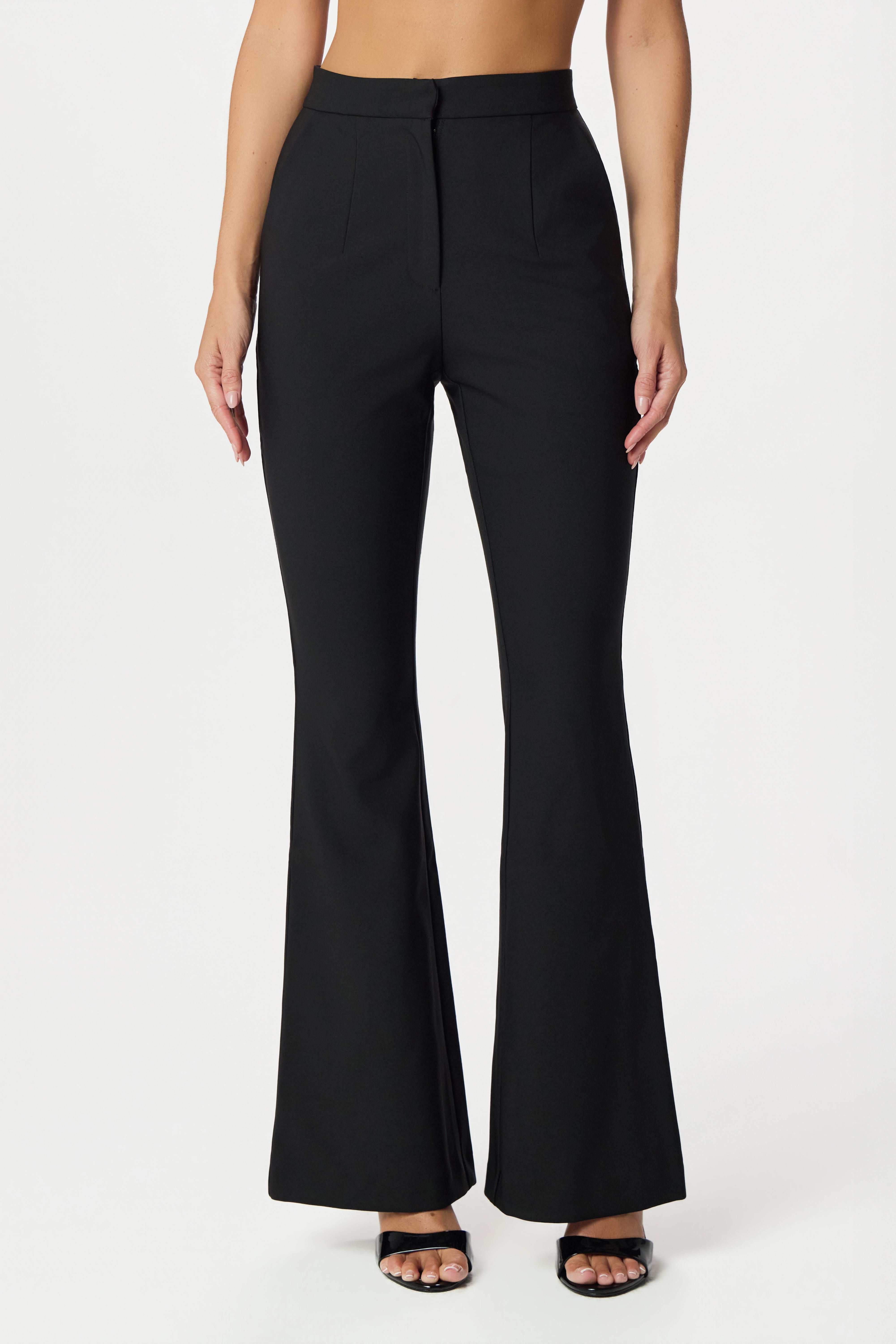 ISABELLA Tailored Trousers in Black