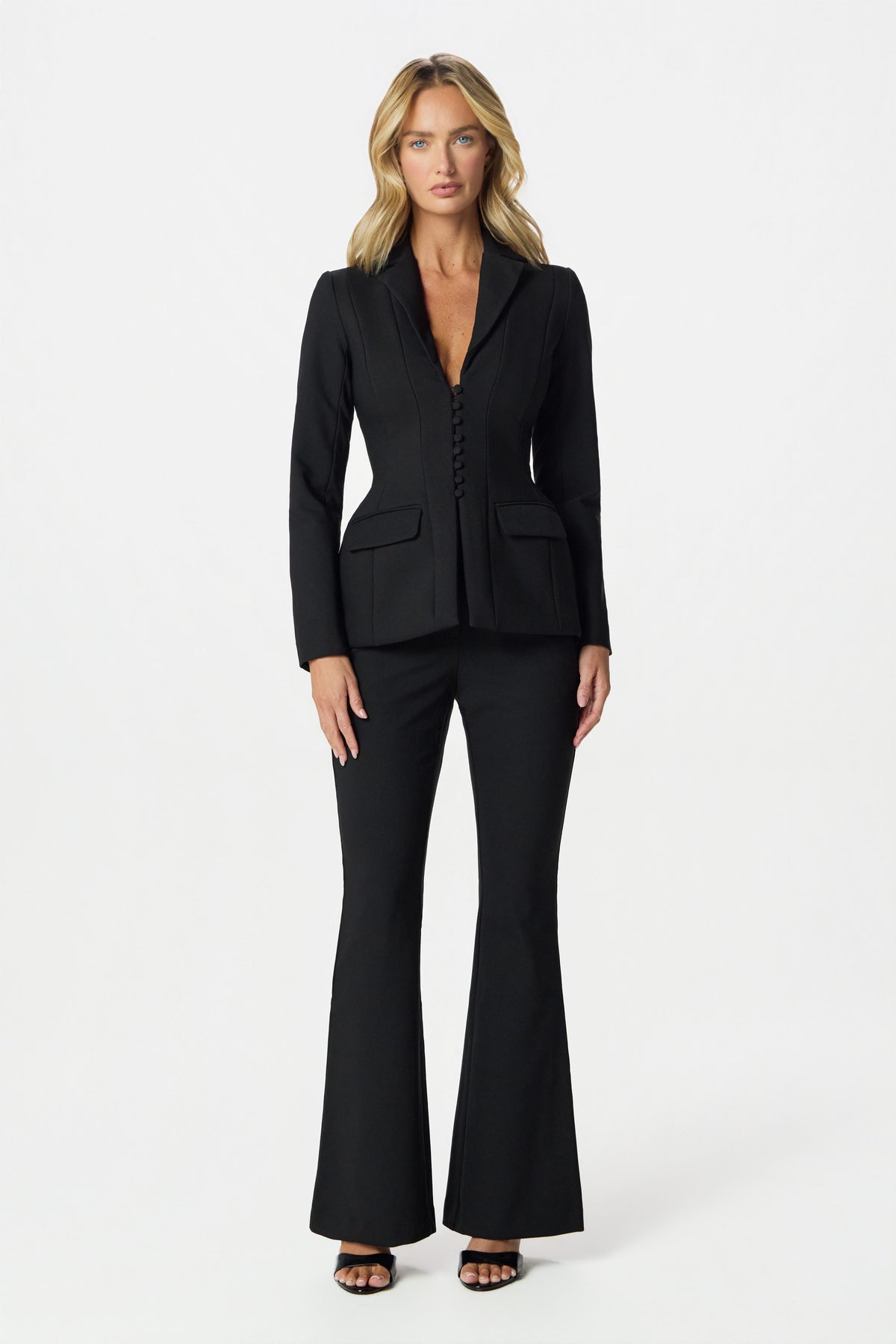 ISABELLA Tailored Trousers in Black